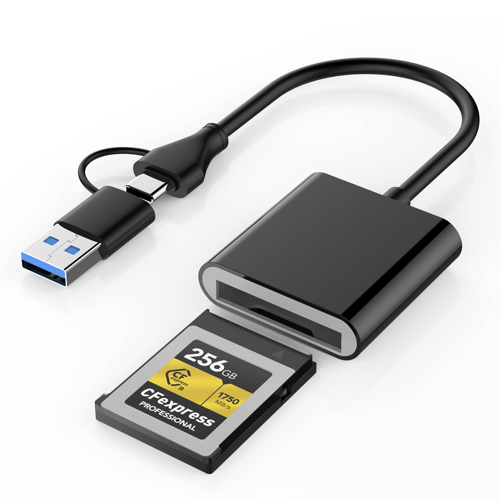 Verilux® CFexpress Type B Card Reader with USB 3.2 Verilux® CFexpress Type B Card Reader with USB 3.2